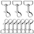 thumbnail image 3 of 10Pcs Dog Leash Clasp Heavy Duty Snap Hooks Clips Pet Leashes Key Chains, 3 of 8