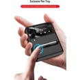 thumbnail image 6 of case for Samsung Z Flip 3 Case with Hinge Protection, Galaxy Z Flip 3 Case Comes with A Capacitance Pen, Flip 3 Case with A Small Screen Protective Film for Samsung Galaxy Z Flip 3 5G, Black, 6 of 7