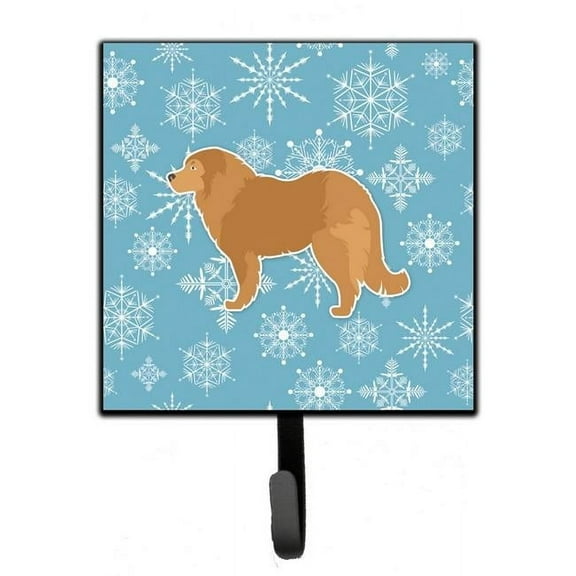 Carolines Treasures BB3525SH4 Winter Snowflake Caucasian Shepherd Dog Leash or Key Holder