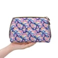 thumbnail image 4 of Salouo graffiti style Skull flower Pattern Large Cosmetic Bag,Portable Travel Makeup Bag Makeup Brush Organizer Cosmetics Pouch Large Capacity Travel Makeup Case Organizer, 4 of 8