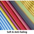 thumbnail image 4 of Outdoor Tablecloth with Umbrella Hole and Zipper, Rectangle Patio Table Covers for Spring/Summer, Machine Washable Outdoor Picnic Table Cloth (02stripes, 60" × 84" Rectangular), 4 of 6