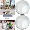 thumbnail image 2 of Party Tray Large Capacity DIY Acrylic Mirror Surface Table Centerpiece Candle Plate Hotel Decoration, 2 of 10