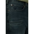 thumbnail image 2 of Hawx Men's Foundation Dark Wash Straight Stretch Denim Jeans Indigo 34W x 36L, 2 of 4