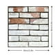 thumbnail image 3 of Pegatinas de pared de imitación, decoración autoadhesiva, vinilo duradero, diseño minimalista moderno, para cocina y baño, decoración del hogar, fácil aplicación, reverso adhesivo, diseños, 3 of 9