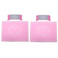 thumbnail image 1 of Cojín de silicona para reposamanos, almohada plegable para decoración de uñas, herramientas de manicura para salón rosa, 1 of 8