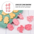 thumbnail image 6 of CATIEBYE Cookie Molds Baking Set for Kitchen, Easy to Use, PP Material, Ideal for Homemade Cookie Making and, 6 of 8