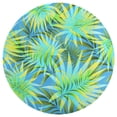 thumbnail image 3 of Hawaiian Flowers And Leaves for Background Round Carpet Circle Rug Outdoor Patio Area Rug Washable Large Area Rugs Hallway Room Decor Fitness Mats, 3 of 8
