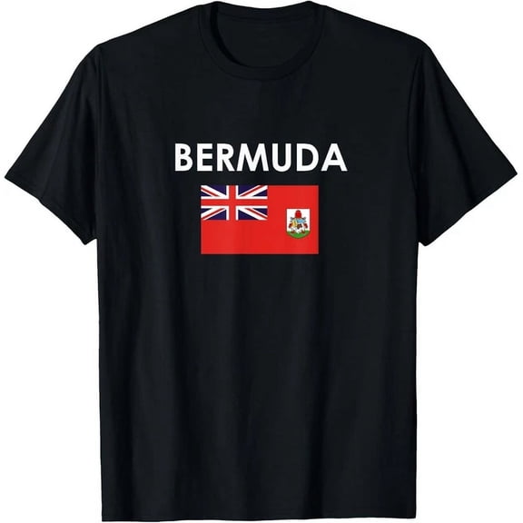 Bermuda Flag T Shirt For Bermudian Bermudan Loving Americans Unisex S-5XL Hot Trending Shirt, Vintage Birthday Gift
