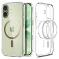 thumbnail image 1 of Funda Spigen Ultra Hybrid MagFit para iPhone 17, transparente, 1 of 8