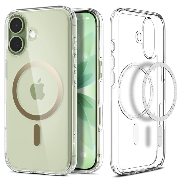 Funda Spigen Ultra Hybrid MagFit para iPhone 17, transparente