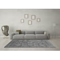 thumbnail image 3 of Ahgly Company Indoor Rectangle Abstract Gray Modern Area Rugs, 3' x 5', 3 of 4