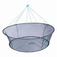 thumbnail image 4 of Red de pesca de nailon plegable, ligera, resistente, portátil, para lanzar a mano, para cangrejos, pececillos, camarones y cangrejos de río., 4 of 8