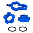 thumbnail image 1 of Siruishop 2xPresta Valve Nut Adapter to Presta Converter Converter Nut Repair Blue, 1 of 6