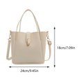 thumbnail image 2 of Bolso Bandolera Elegante para Mujer Tipo Cubo PU Color Sólido Fiesta Y, 2 of 6