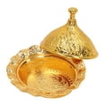thumbnail image 2 of Sugar Bowl, Gold Sugar Bowl Exquisite With Lid For Home, 2 of 8