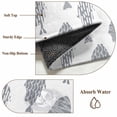 thumbnail image 6 of Abstract Art Fish Grey Entryway Rug 2'x3'&nbsp; Non Slip Front Door Mats, Coastal Ocean Summer Entrance Rugs Indoor Outdoor Carpet, Washable Floor Mats Small Area Rug for Bedroom Kitchen, 6 of 8