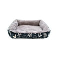 thumbnail image 2 of All-Season Plush Pet Bed with Waterproof Base - Soft Arctic Velvet Dog & Cat Bed for Small to Large Pets, Non-Skid & Chew-Resistant,A, 2 of 6