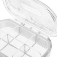 thumbnail image 3 of unbranded Caja Organizador Transparente Para Medicina Con Sello Hermético Y Compartimentos Múltiples, 3 of 8