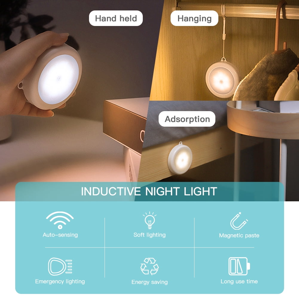Lowestbest Battery Operated Motion Sensor Closet Light, Stick on Wall LED Night Light for Pantry & Cabinet Lowestbest Battery Operated Motion Sensor Closet Light, Stick on Wall LED Night Light for Pantry & Cabinet