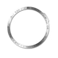 thumbnail image 1 of Kuymtek Anillo Parachoques La Cubierta La Caja Del Bisel Acero Inoxidable (para ​​7X Silver), 1 of 9