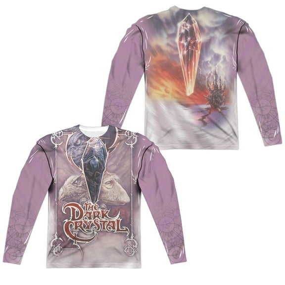 Dark Crystal - The Crystal (Front/Back Print) - Regular Fit Long Sleeve Shirt - XX-Large
