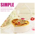 thumbnail image 2 of POINTERTECK Romantic Love Heart Ballerina Music Box Jewelry Storage Case (White), 2 of 7