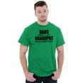 thumbnail image 4 of Dad Knows A lot Grandpa Everything Men's Graphic T Shirt Tees Brisco Brands X, 4 of 6