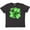 Retro Heather Black, variant on Inktastic Painted Clover Patch- shamrocks for St. Patricks Day Youth T-Shirt