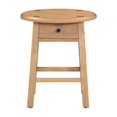thumbnail image 5 of Parkridge Side Table with Storage - Woven Accent Cabinet, Mid-Century Modern End Table - Entryway, Dining, or Media Console, 5 of 9