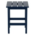 thumbnail image 4 of Polytrends  Laguna Hdpe All Weather Outdoor Patio Square Side Table Navy Blue, 4 of 7