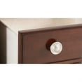 thumbnail image 3 of Passion Furniture Summit Cappuccino 3-Drawer Chest Of Drawers (44"L x 18"W x 41"H), 3 of 4