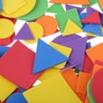 thumbnail image 3 of 200 Piezas Etiquetas Engomadas en Geométrica de Bricoje para Colección de Recortes DIY Sunnimix Pegatinas de espuma con forma geométrica, 3 of 6