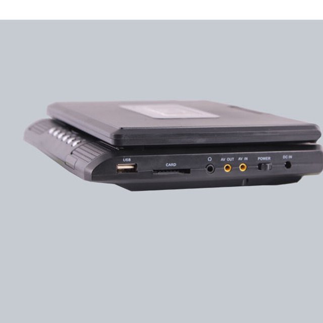 Portable DVD Player 270 Degree Rotation video player Screen HD Video Player Travel Mini DVD Playing Device US Plug