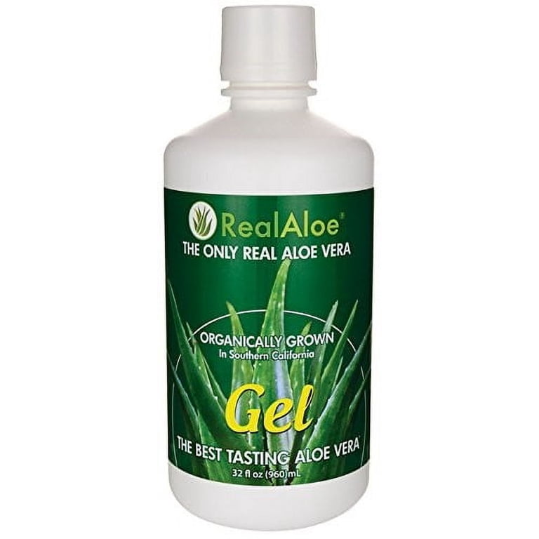 Real Aloe Organic Aloe Vera Gel, 32 fl oz photo 1