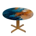 thumbnail image 3 of Acheng 0_0 (67) Round Tablecloth, Polyester Fiber, Multiple Sizes, Machine Washable 54-58, 3 of 8
