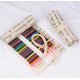 thumbnail image 2 of Estuche para lápices de lona, estuche para lápices, estuche para lápices de colores, bolso multiusos (lápices no incluidos, 24 agujeros), 2 of 3