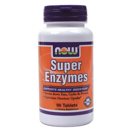 Super Enzymes NOW Foods 90 Tabs