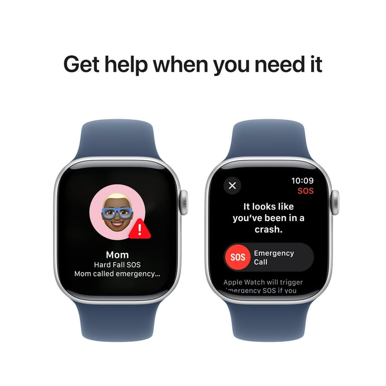 Apple Watch Series 10 GPS 46mm Silver Aluminum Case with Apple Watch Series 10 GPS 46mm Silver Aluminum Case with