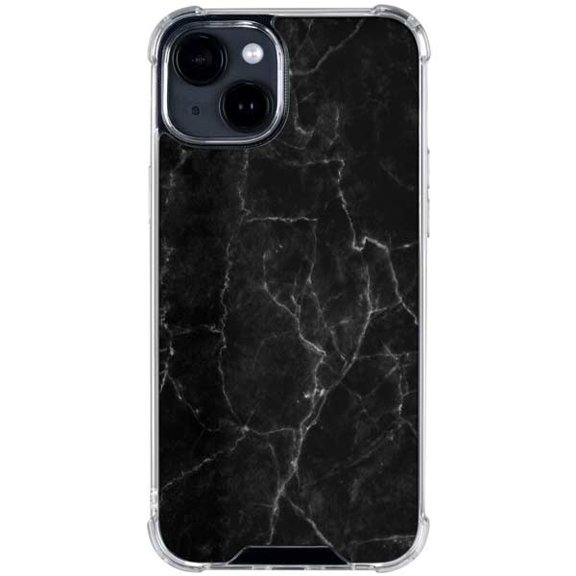 Skinit Black Marble iPhone 14 Clear Case