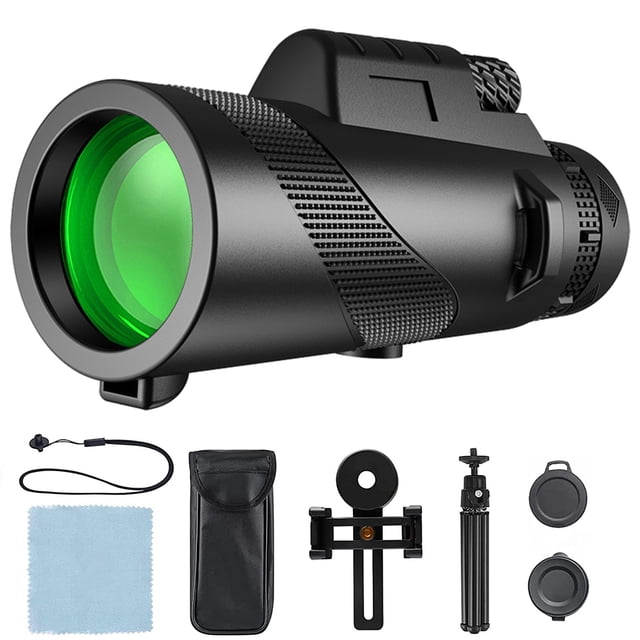 Caza a prueba de niebla Monocular 10 Lupa Tiempos de aumento Portátil Telescopio Zoomwatching Senderismo Camping Traveling Outdoor Type 2 Inevent EL012114-02B