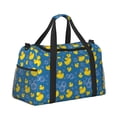 thumbnail image 2 of Xecao Rubber Duck Pattern ​Lightweight Crossbody Weekender Bag Mesh Side Pockets Padded Handles Sports Outdoor Gear Organizer, 2 of 7