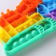 thumbnail image 5 of Jugar Tablero De Prensa Bloques de Construcción Excavadora de silicona Push Bubble Autismo necesita juguete de presión sensorial antiestrés Likrtyny libre de BPA, 5 of 9