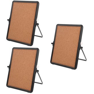 Large Bulletin Board - 48 X 36 Inches, Decorative Felt Pin Board For