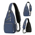 thumbnail image 2 of ibiyuan Small Sling Backpack Crossbody Sling Bag Adjustable Guitar Strap Outdoor Sling Body Bag, Crossbody Chest Purse Multi-Pocket Travel Single Shoulder Daypack, 2 of 4