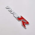 thumbnail image 3 of HUGFEGWE Chrome Metal Type-R Logo Car Emblem Premium 3D Racing Sport Badge Turbo Sticker Power Decal (White&Red) AZ824-27498, 3 of 9
