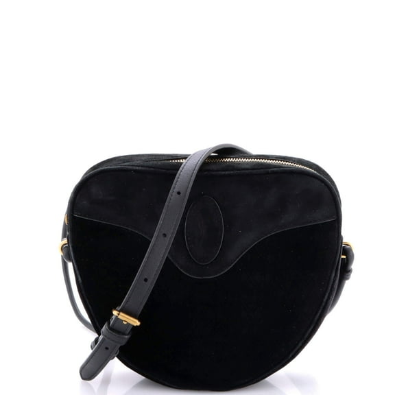 Pre-Owned Le Monogramme Coeur Bag Monogram All Over Velvet and Suede By Rebag