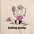 thumbnail image 3 of Peanuts - Feeling Pretty Sally - Women's Lightweight French Terry Long Sleeve Shirt, 3 of 6