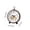 B, variant on Vintage Double Chime Alarm Clock, Silent Non Ticking Metal Desk Clock, Loud Alarm Design For Bedroom, Office And Household Decoration