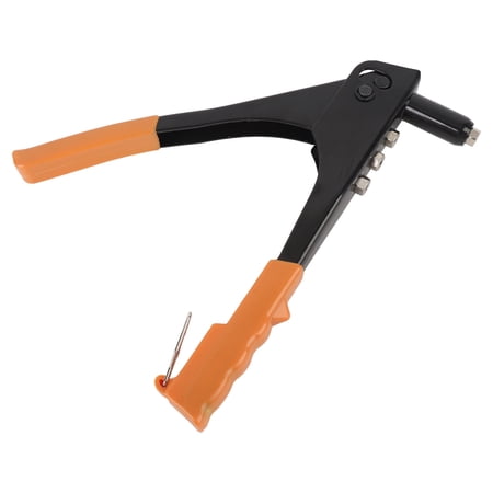 M Buder Heavy Duty Riveter Kit with 120 Rivets 9.5 Inches / 24 cm Hand Rivet Tool Set for Metal Work