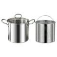 thumbnail image 3 of Frying Pot Stainless Steel 1 Set 7.9x6.7x6.7in, 3 of 9